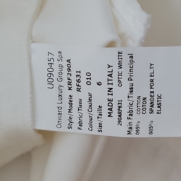 Michael Kors Cream Trousers MADE IN ITALY - Picture 6 of 8